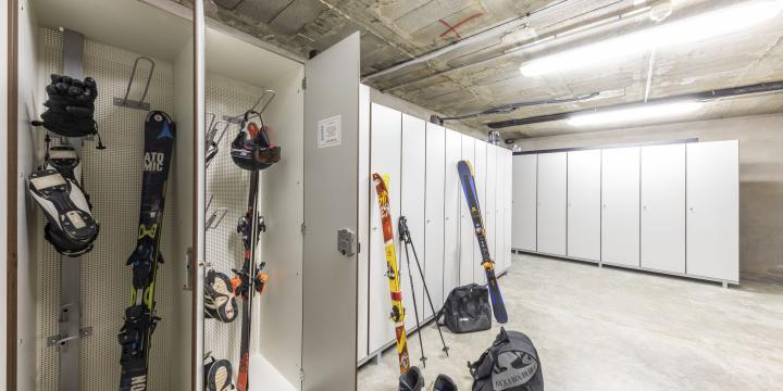 Ski storage