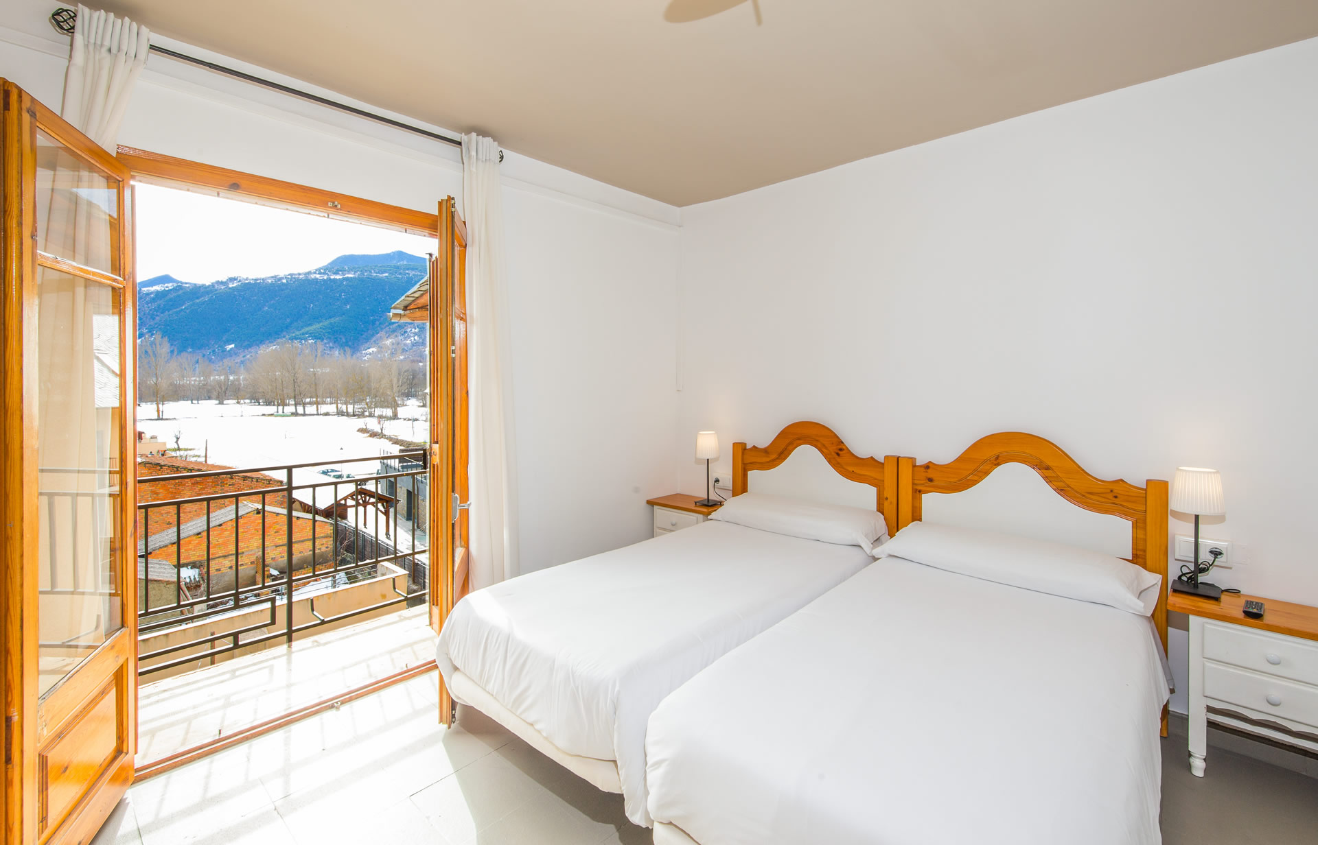 Single room with access to the SPA