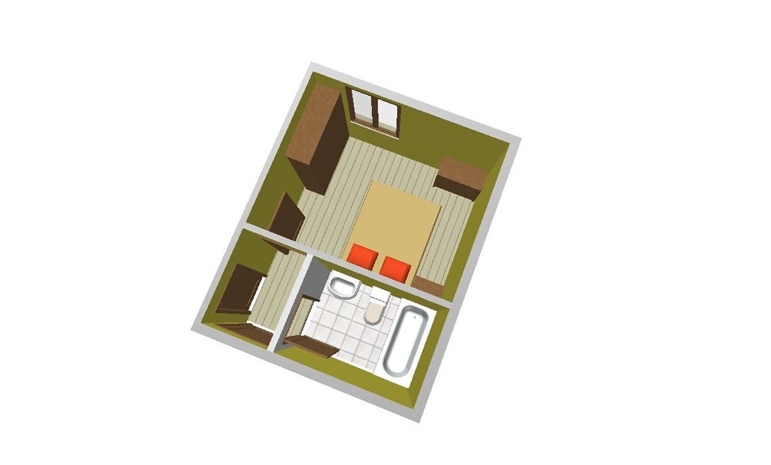 Habitación Estándar con acceso al SPA